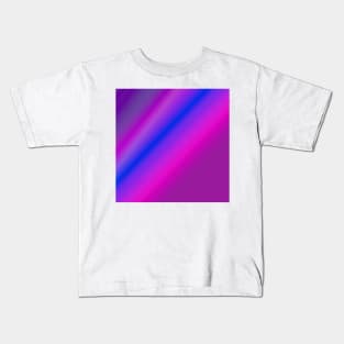 PINK BLUE GREEN RED TEXTURE ART Kids T-Shirt